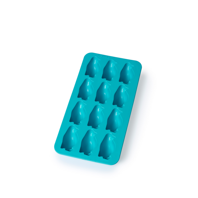 Cubetera con tapa pingüino