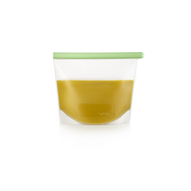 Bolsa reutilizable de silicona 1 L