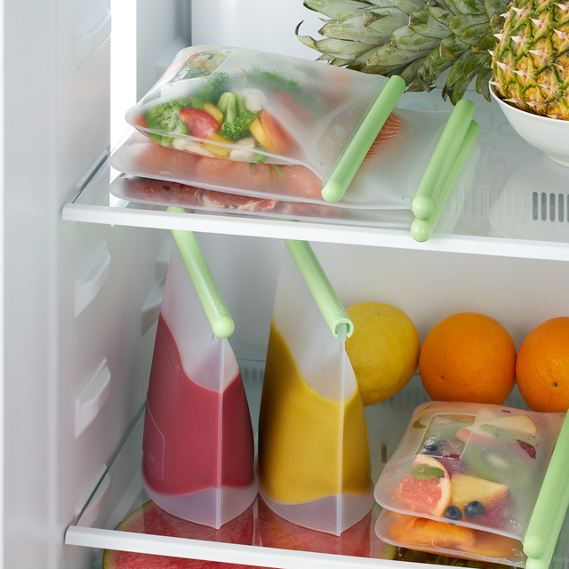 Set de 3 bolsas reutilizables planas