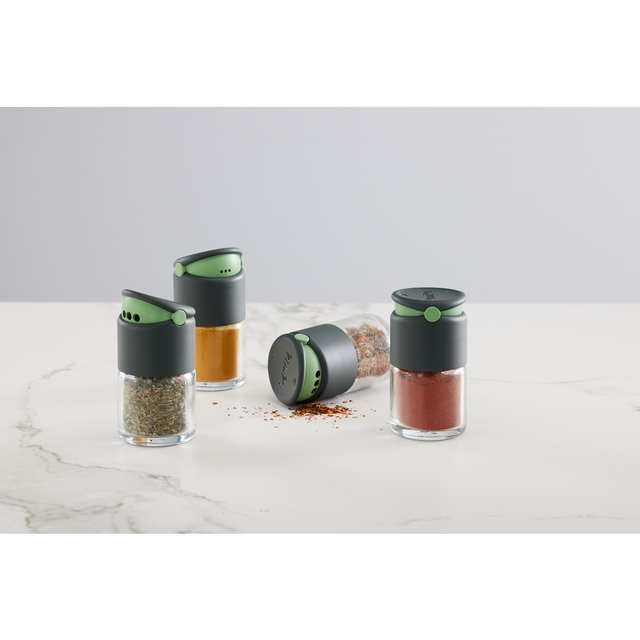 Set de 4 botes para especias