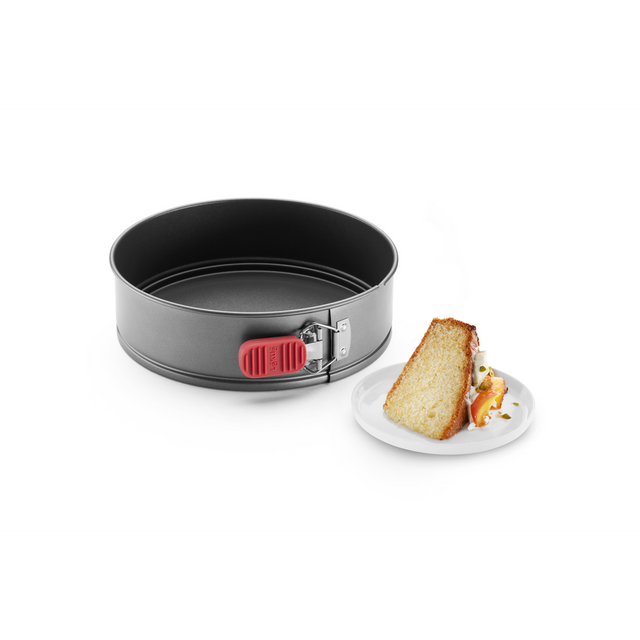 Molde Rojo redondo desmontable antiadherente ø 24 cm