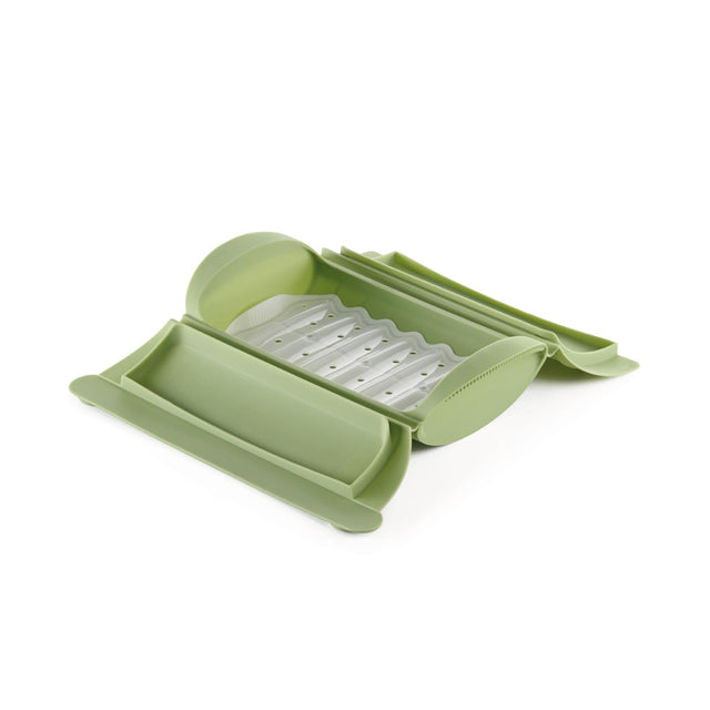 Estuche de vapor silicona para microondas set de 2
