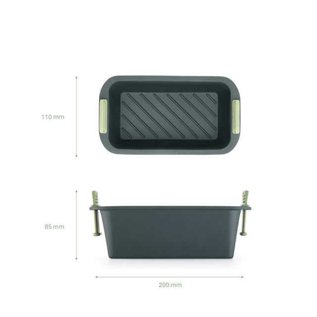 Molde rectangular para freidora de aire