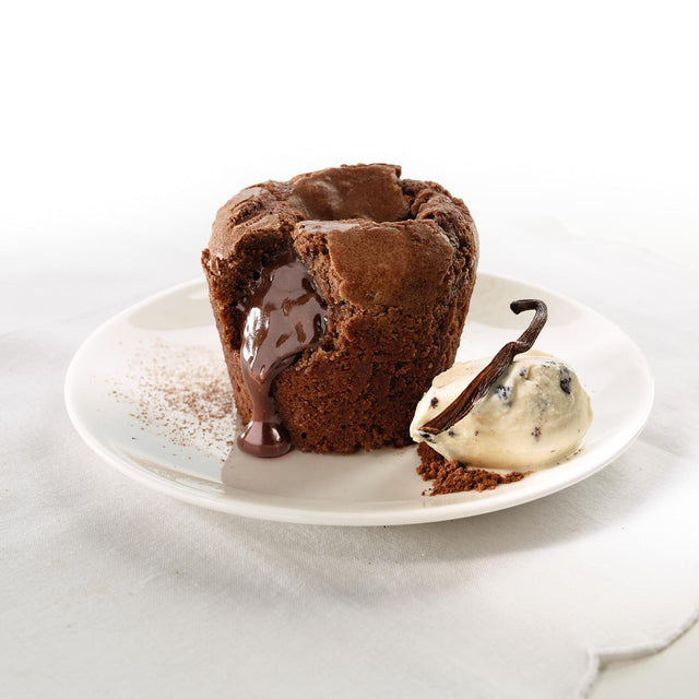 Molde para volcan de chocolate set de 6 unidades