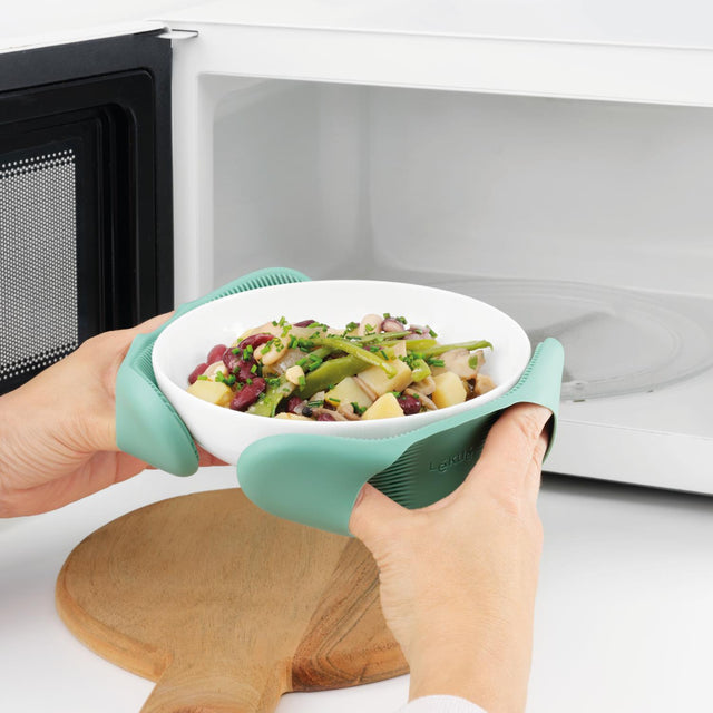 Mini pinza silicona cocina set de 2 unidades