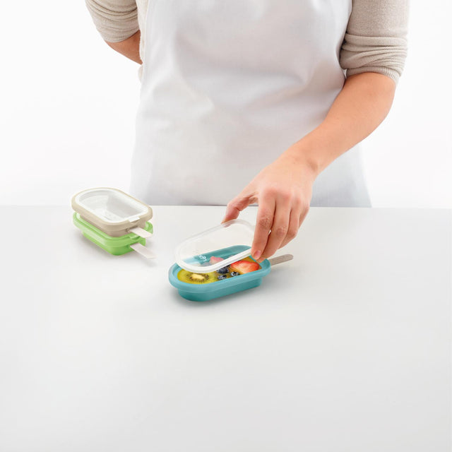 Kit de 6 moldes de helado apilables mediterraneos