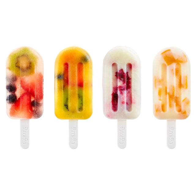 Kit de 4 moldes de helado apilables
