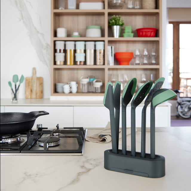 Set de 5 utensilios de cocina anti-rayaduras