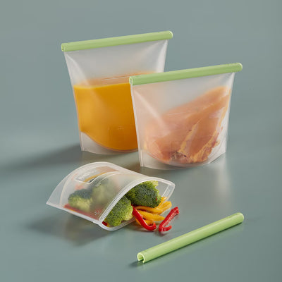 Bolsa reutilizable de silicona 1 L