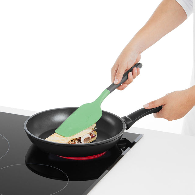 Espatula para omelettes y crepes verde