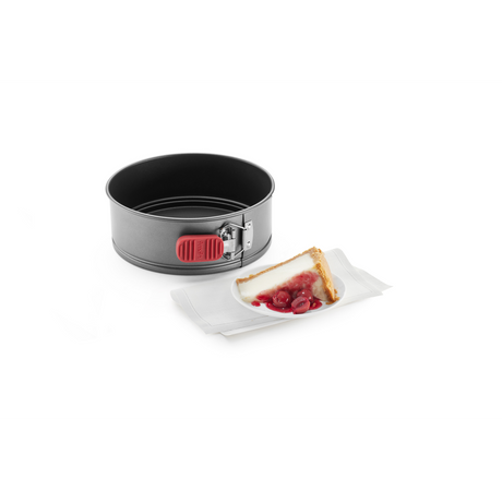 Molde Rojo redondo desmontable antiadherente ø 20 cm