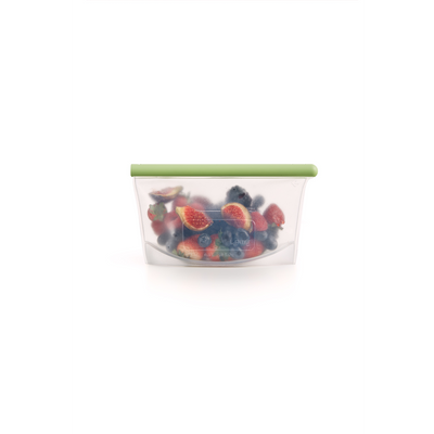 Bolsa Hermética Reutilizable Silicona Platino 500ml