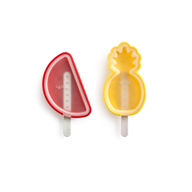 Frutas tropicales heladas