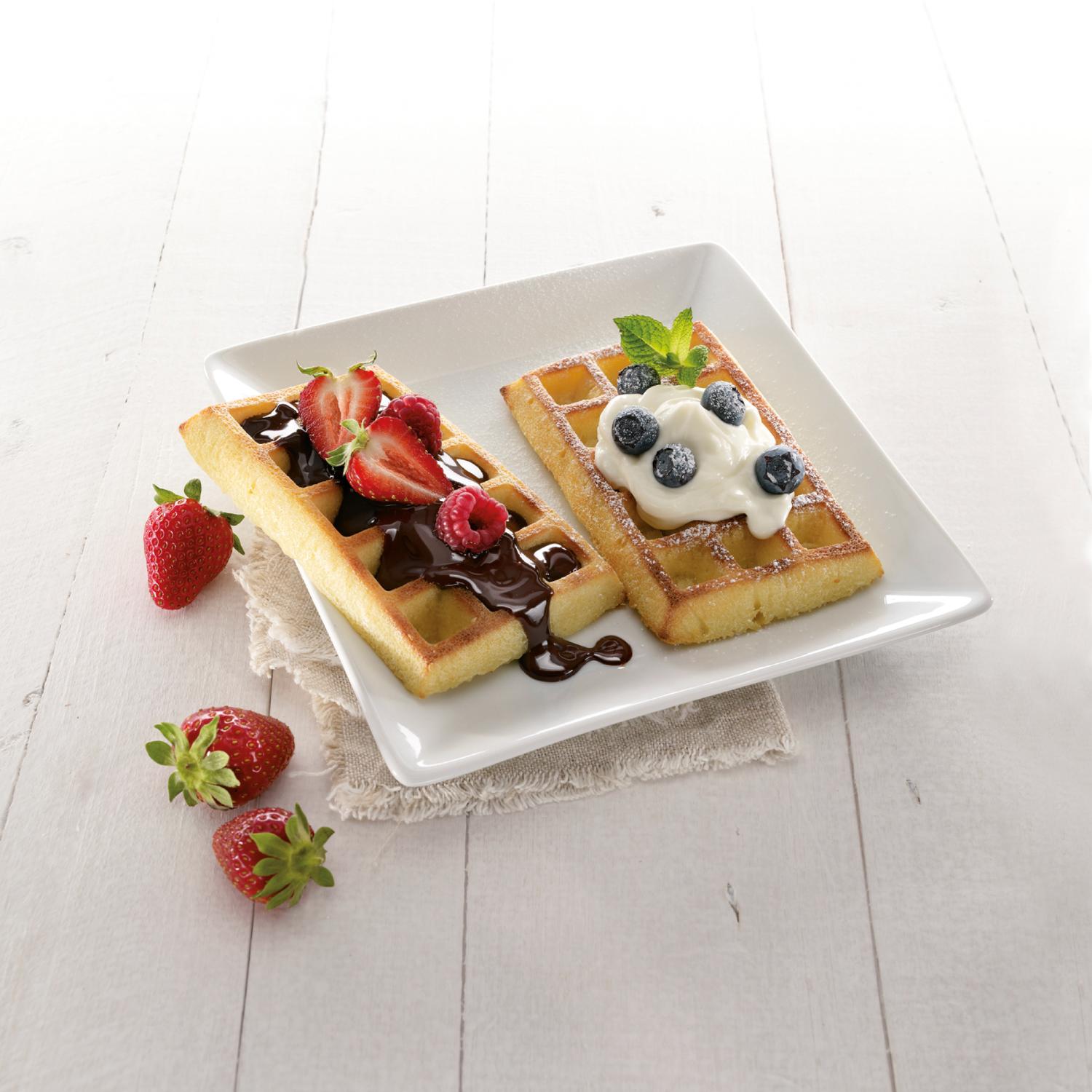Molde de silicona para waffles Set de 2 unidades