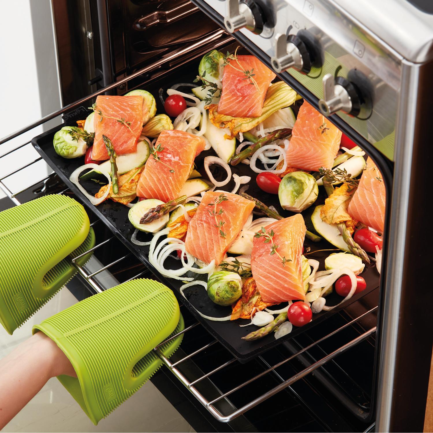 Bandeja antiderrame silicona para horno 40x30 cm