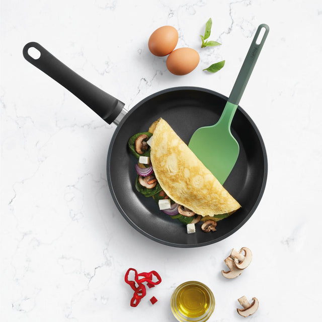 Espatula para omelettes y crepes verde