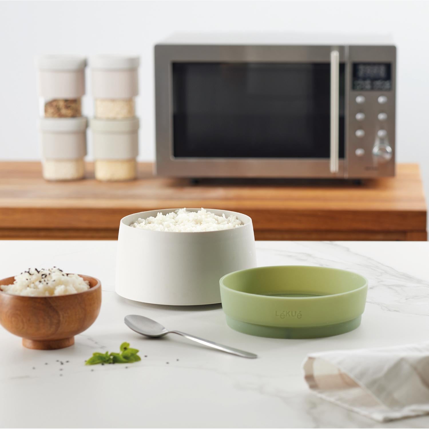 Microwave quick quinoa & rice verde