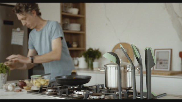 Set de 5 utensilios de cocina anti-rayaduras